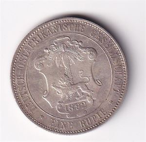 Tysk Øst-Afrika 1 Rupee - 1892