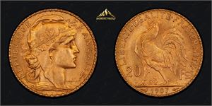 20 Francs 1907 Gull