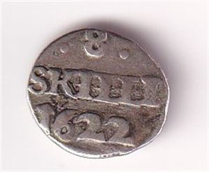 Danmark 8 skilling - 1622