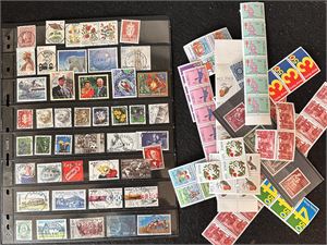 REALISASJON Stemplet og postfriske merker