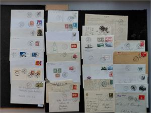 KPH-STEMPLER 29 stk på brev, kort og et på postblankett. Varierende kvalitet, noen ganske pene