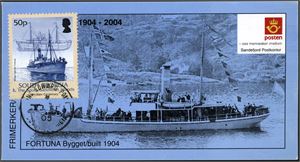 Hvalfangst. 64 norske private frimerkehefter med hvalfangstmotiver på omslaget (Tildels utgitt gjennom Sandefjord postkontor). Pålydende verdi = kr 3.178,-.