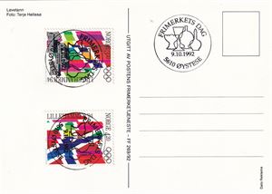 Frimerkets dag 1992 - Øystese