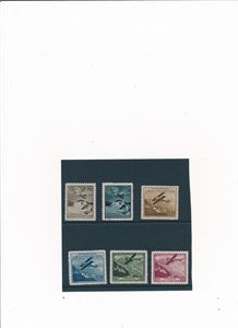 LIECHTENSTEIN x Mi 108-132, 1930 luftpost (€ 640 for xx)