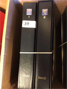 Irland.  Samling 1922 - 2000 o/** i 2 flotte DAVO-album.  Bra besatt, men ikke komplett samling