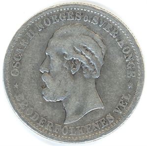 2 kroner 1885. 1