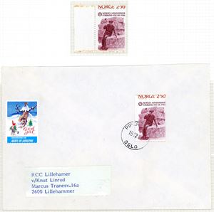 Samling NK-varianter, feilsentreringer og andre platefeil fra perioden ca 1950 til 2000 montert i 2 album. Duplisert.