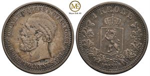 1 krone 1898 Oscar II. Kv.01