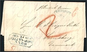 Great Britain. Approx. 20 covers from about 1860 to 1900, 10 are without stamps, and 13 with. Sent to Europan countries.