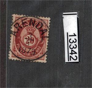 Nk 27 o. Lux "ARENDAL 3-5-1879"