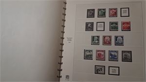 TREDJE RIKET glest besatt Safe Dualalbum 1934-1945, några blad uppvisar mindre slitage