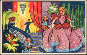 Disney. Snehvit. Mittet. 139/019-10. Brett i nedre høyre del. K-3