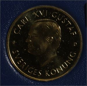 1000 kronor 1990 Sverige 0 Gull, Regalskeppet Vasa