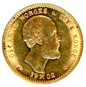 10 kroner 1902 i gull. 01