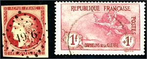 France. A collection to 1989 in 7 albums and a stockbook.