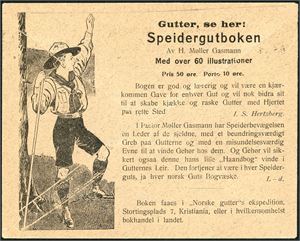 Reklamelogoer. Ca 200 forsendelser inkludert et par reklamebrev. Firmalogoer og reklame på for- eller baksiden av konvolutten, eller begge deler. Mange uvanlige innslag.