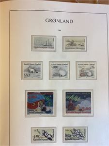 Grønland , samling i Leuctturmalbum1950-1995 samt Thule **  Videre er det godt besatt med FDC