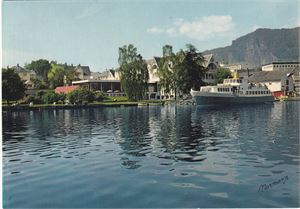 Båtkort - "Epos" ved kai i Norheimsund