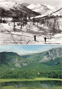 Hordaland - 3 stk. Mjølfjell i storformat.