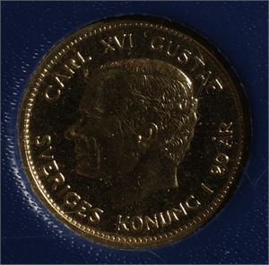 1000 kronor 1993 Sverige 0 Gull, Sveriges konung i 20 år