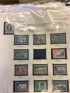 Kiribati ( Gilbert & Ellice Islands ).  Samling på albumark 1956 - 1974 **