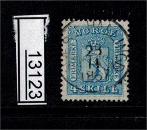 Nk 8 o. Fullstemplet "NÆS I HALLINGD 28-11-1867"